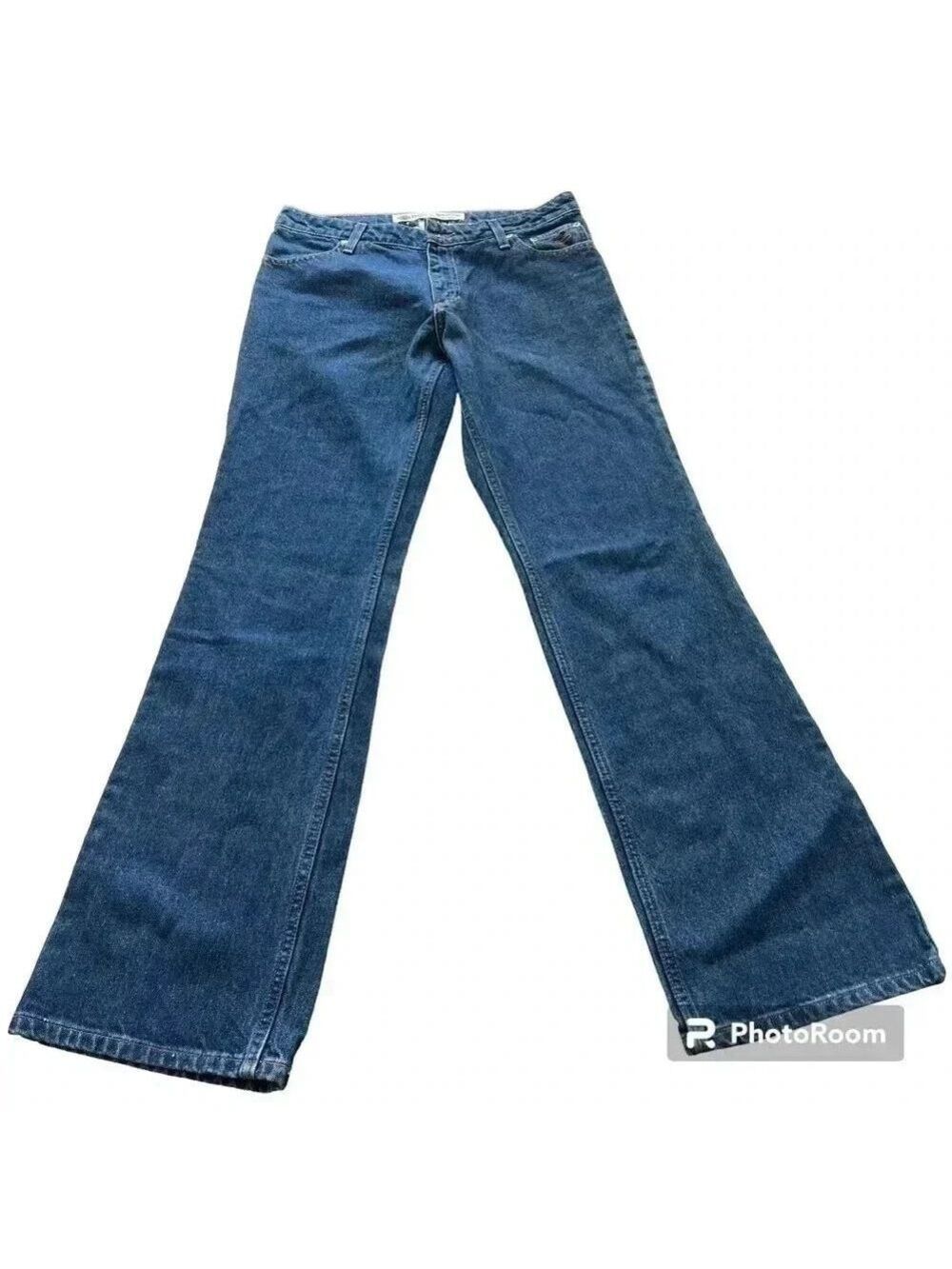 Harley Davidson Women Size 6 genuine motor clothes blue Denim 5 pocket j… - Picture 6 of 14